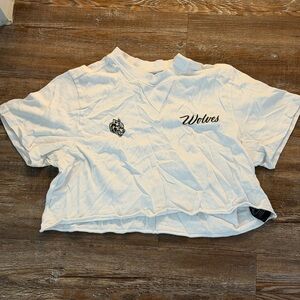White Darc Sport Crop T-shirt